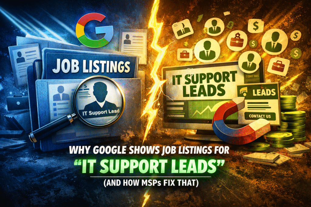 IT Support Leads (And How MSPs Fix That
