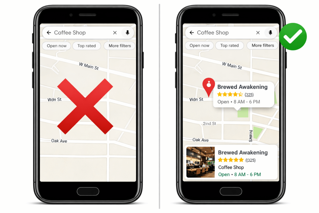 make business appear on google